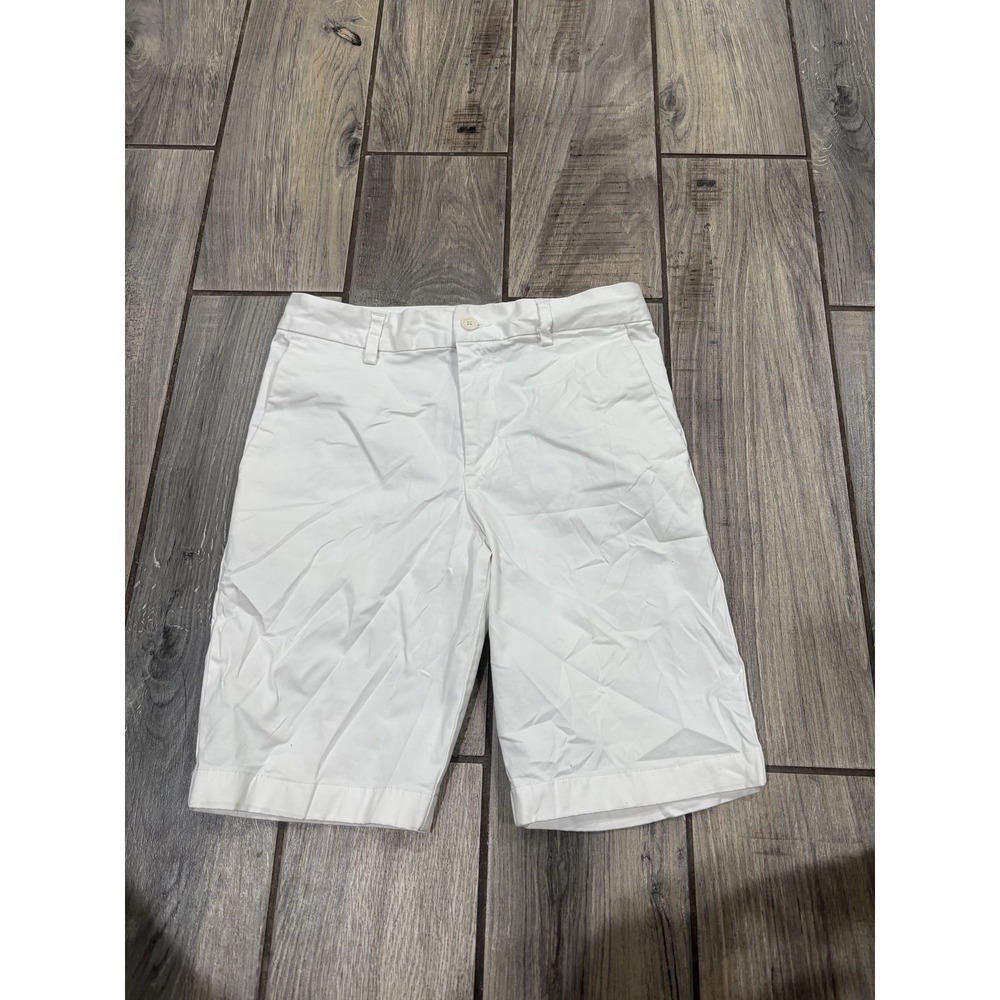 Polo Ralph Lauren Boys White Chino Shorts Size 14 Classic Fit Preppy Casual